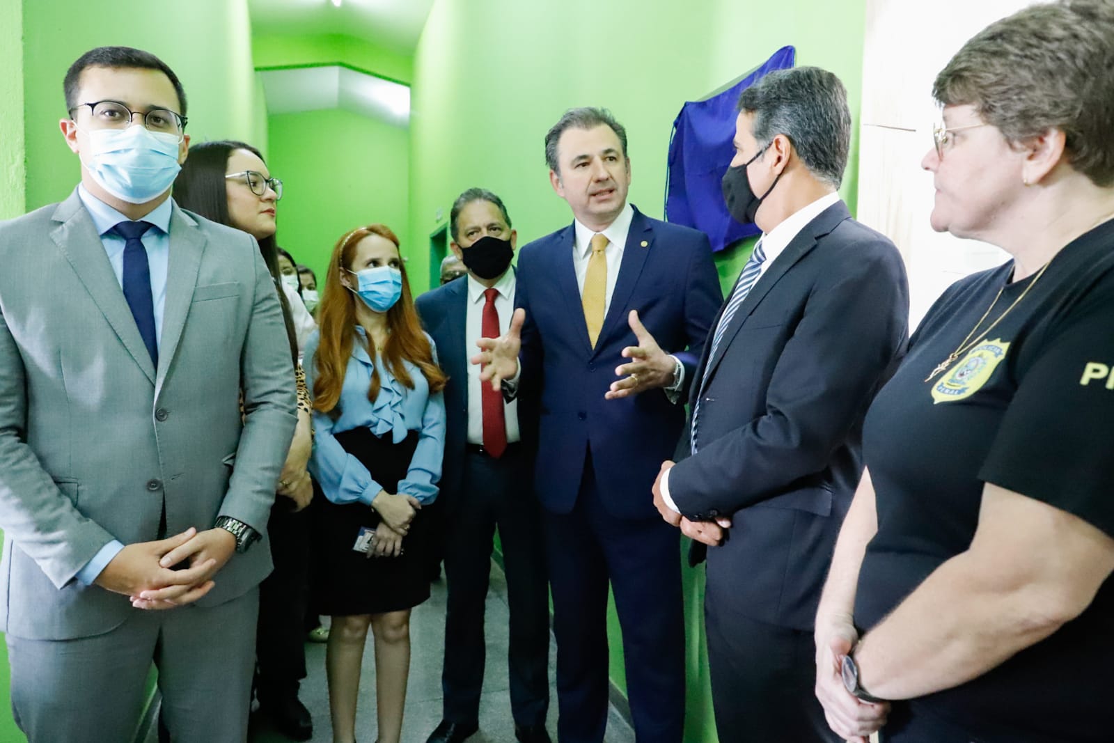 Inaugura&ccedil;&atilde;o do Parlat&oacute;rio da Col&ocirc;nia Penal de Bu&iacute;que