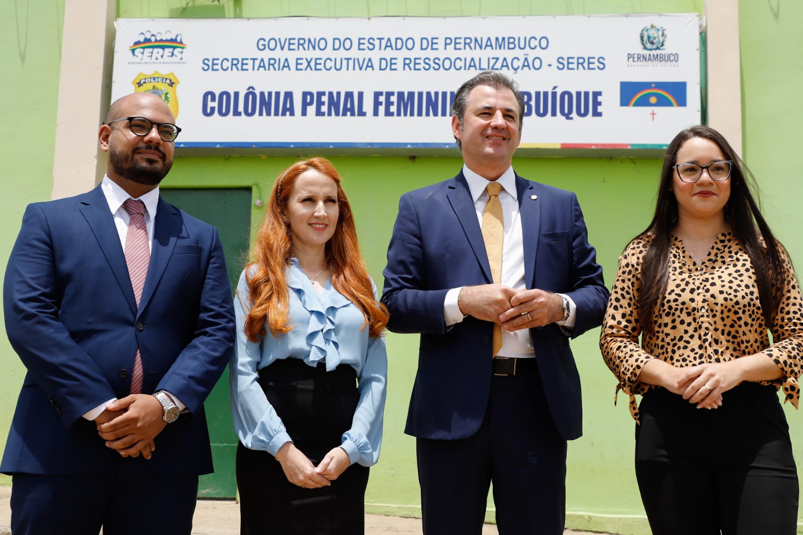 Inaugura&ccedil;&atilde;o do Parlat&oacute;rio da Col&ocirc;nia Penal de Bu&iacute;que