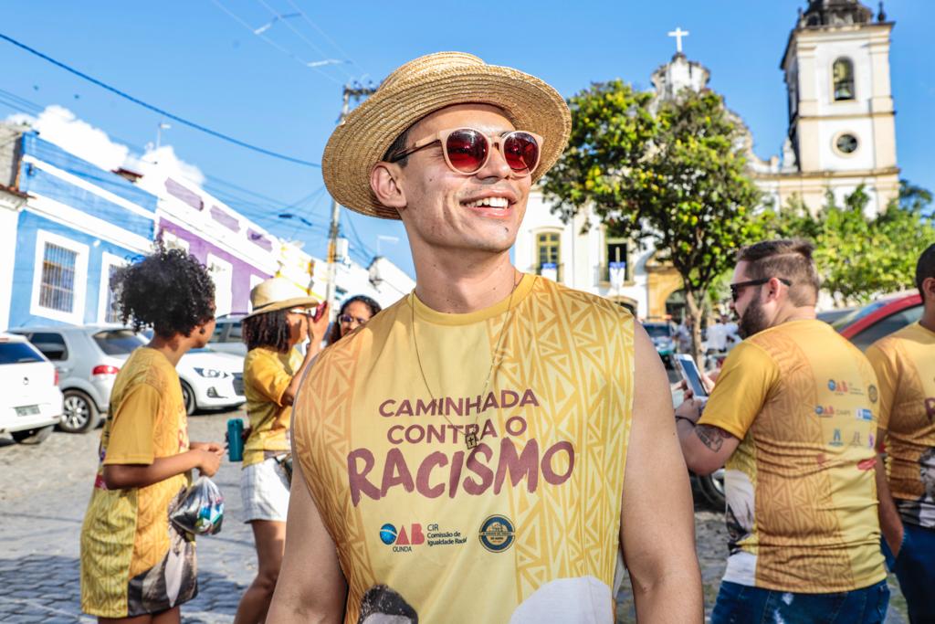 1&ordf; Caminhada Contra o Racismo