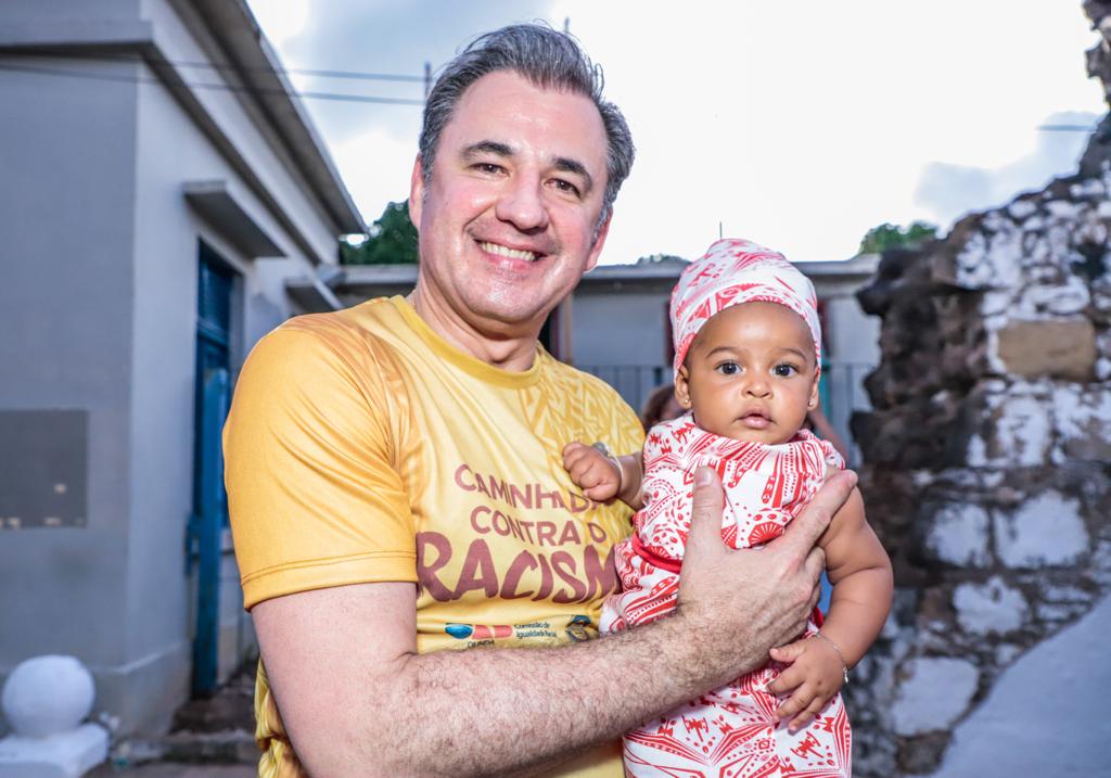 1&ordf; Caminhada Contra o Racismo