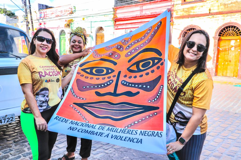 1&ordf; Caminhada Contra o Racismo