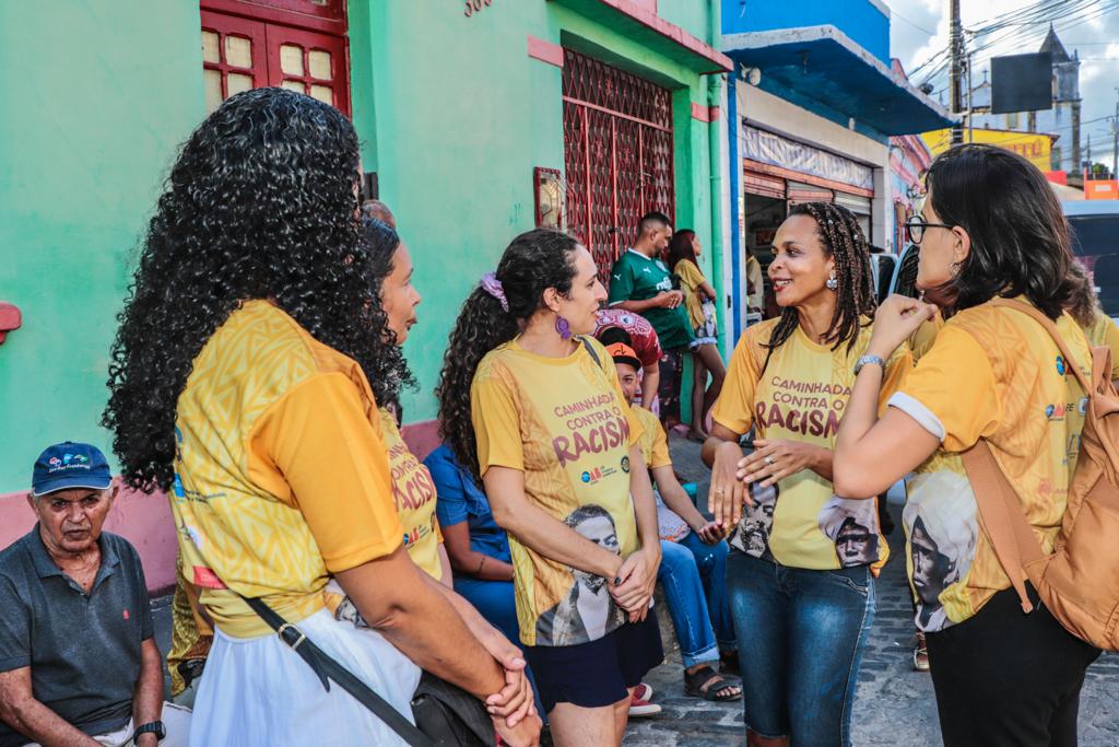 1&ordf; Caminhada Contra o Racismo