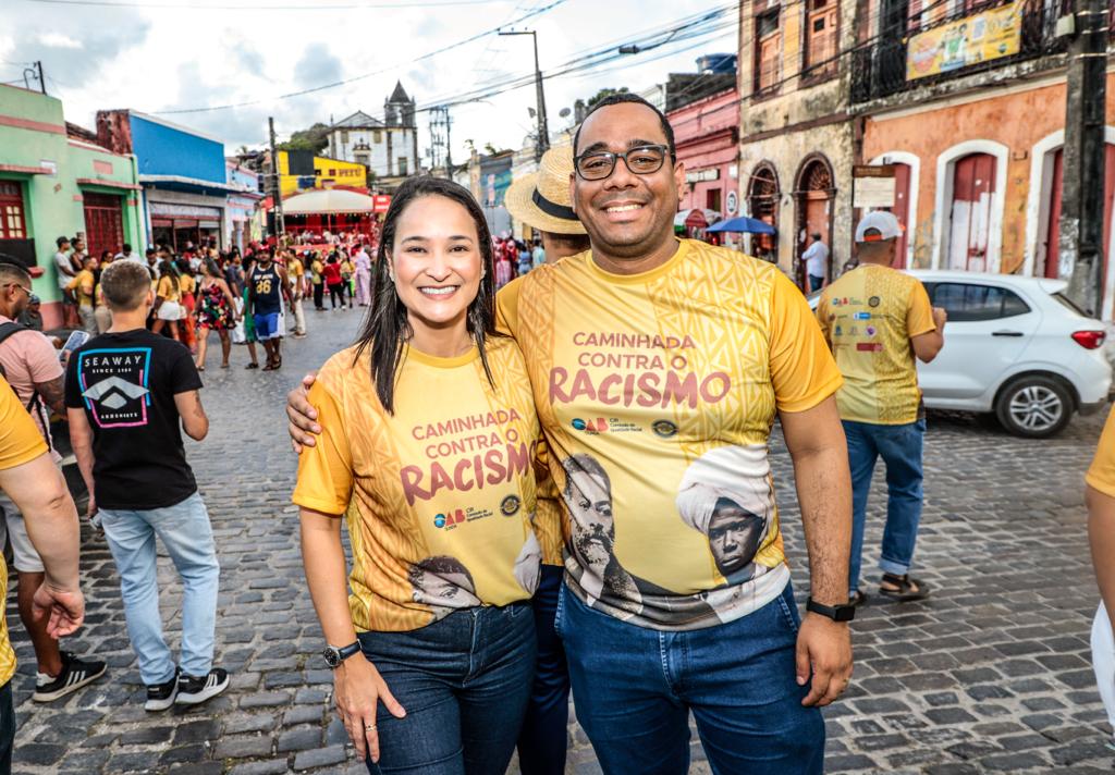 1&ordf; Caminhada Contra o Racismo