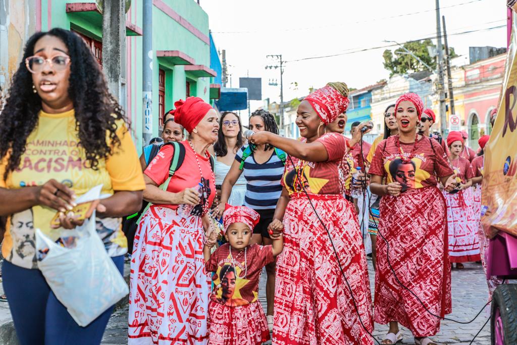 1&ordf; Caminhada Contra o Racismo