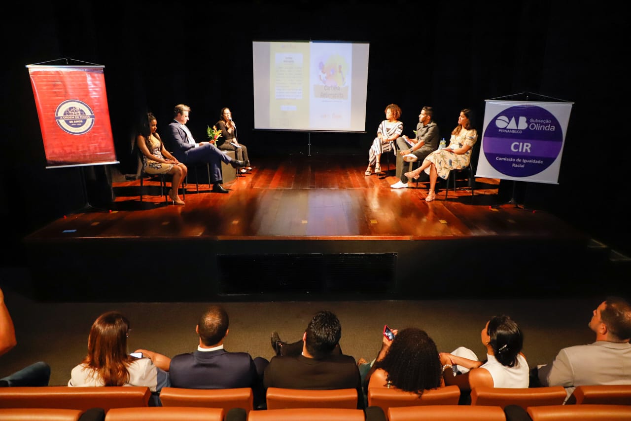 Lan&ccedil;amento da Cartilha "Antirracista: informa&ccedil;&atilde;o e prote&ccedil;&atilde;o" da OAB Olinda