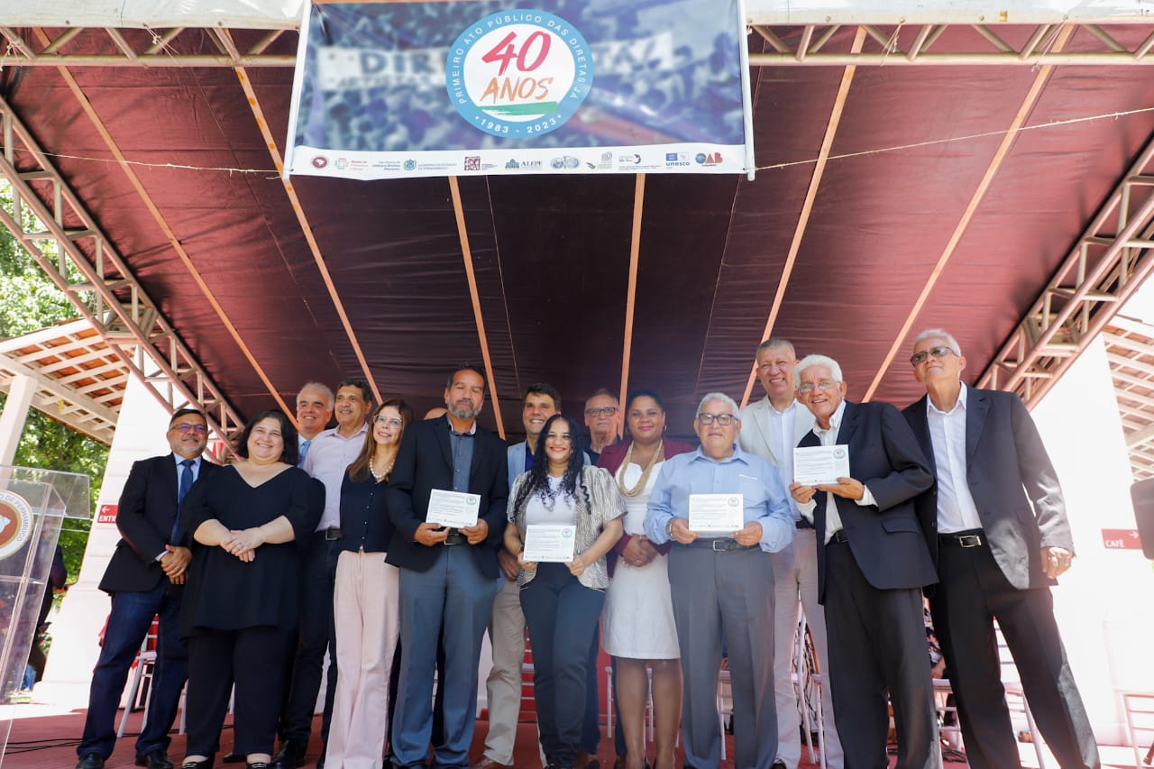 OAB Pernambuco prestigia evento em celebra&ccedil;&atilde;o aos 40 anos das Diretas J&aacute;