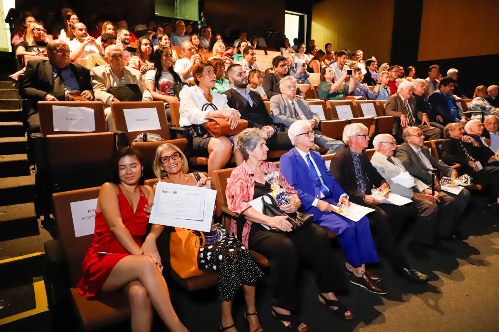 Evento em comemora&ccedil;&atilde;o aos 20 anos da Cria&ccedil;&atilde;o do Estatuto da Pessoa Idosa da OAB Olinda