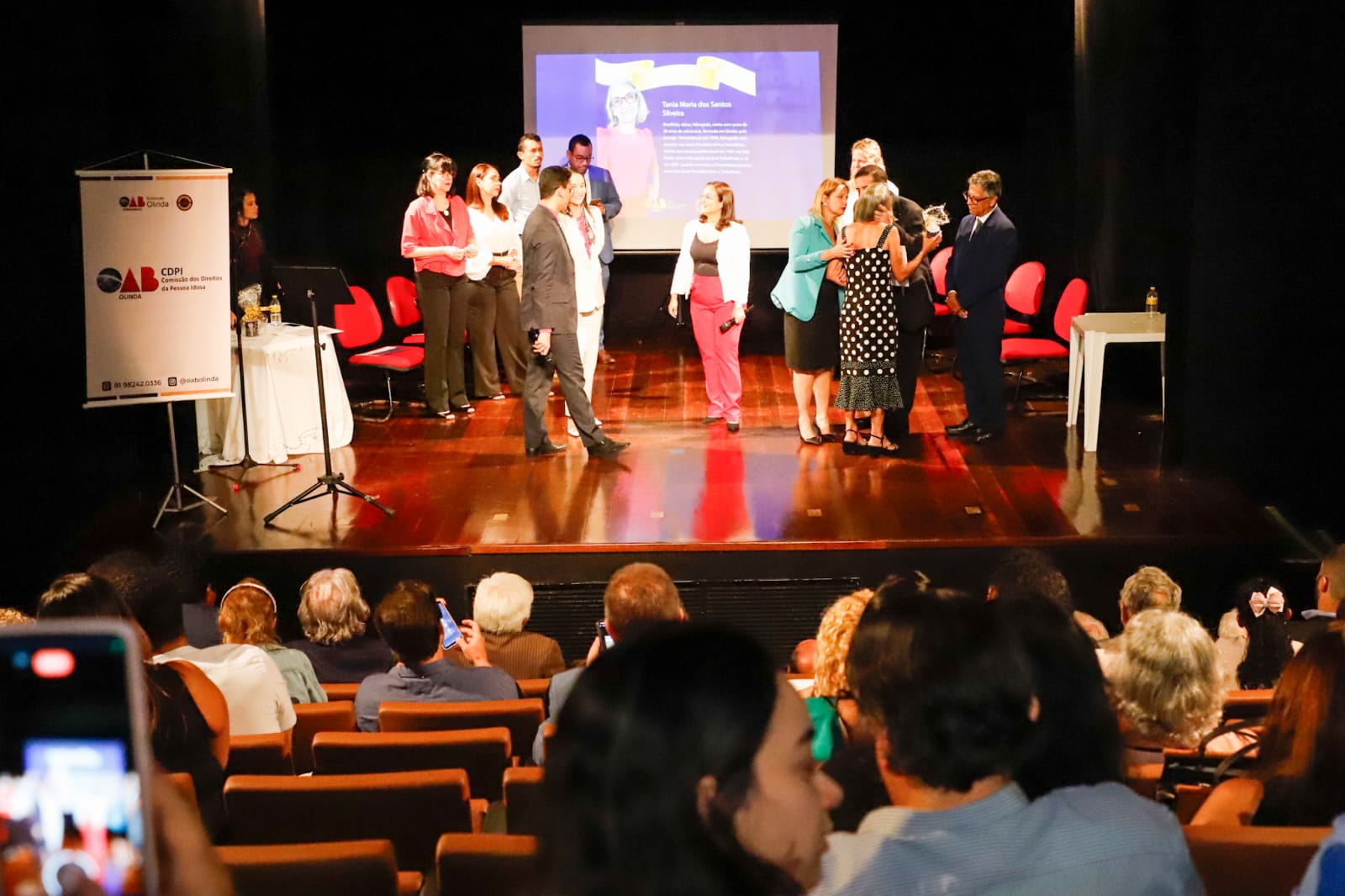 Evento em comemora&ccedil;&atilde;o aos 20 anos da Cria&ccedil;&atilde;o do Estatuto da Pessoa Idosa da OAB Olinda