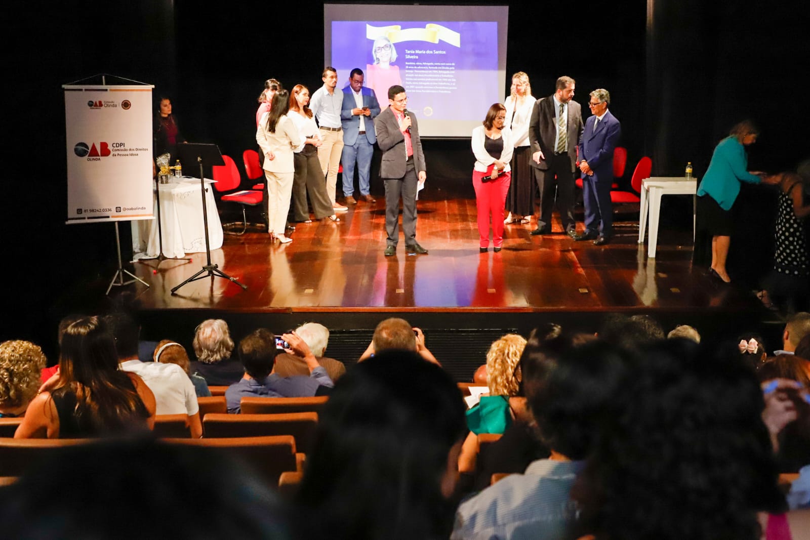 Evento em comemora&ccedil;&atilde;o aos 20 anos da Cria&ccedil;&atilde;o do Estatuto da Pessoa Idosa da OAB Olinda