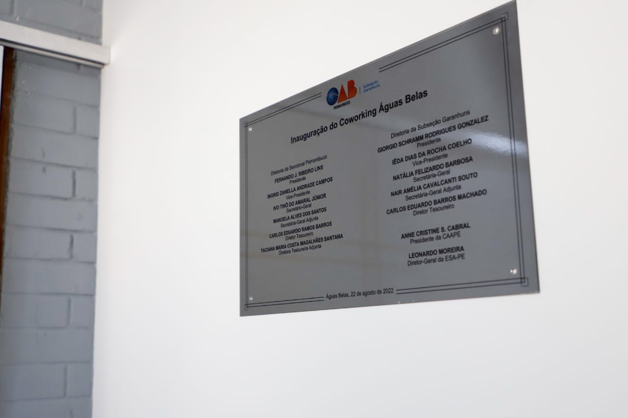 Inaugura&ccedil;&atilde;o do Coworking de &Aacute;guas Belas