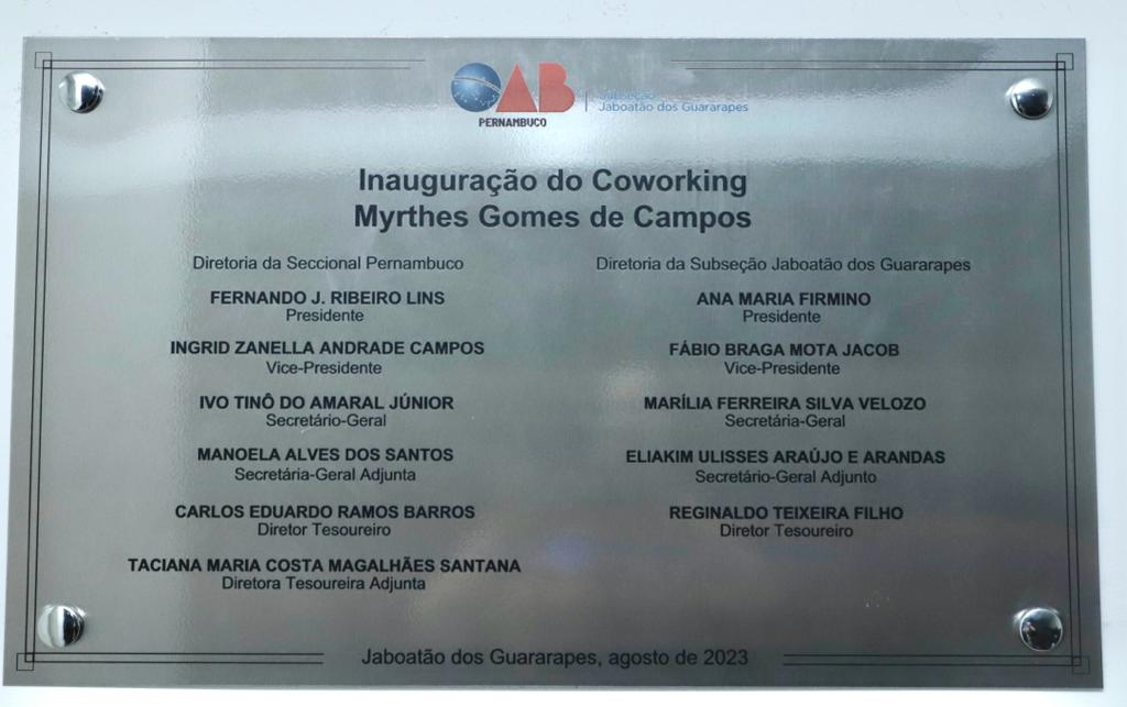 Coworking Jaboat&atilde;o dos Guararapes