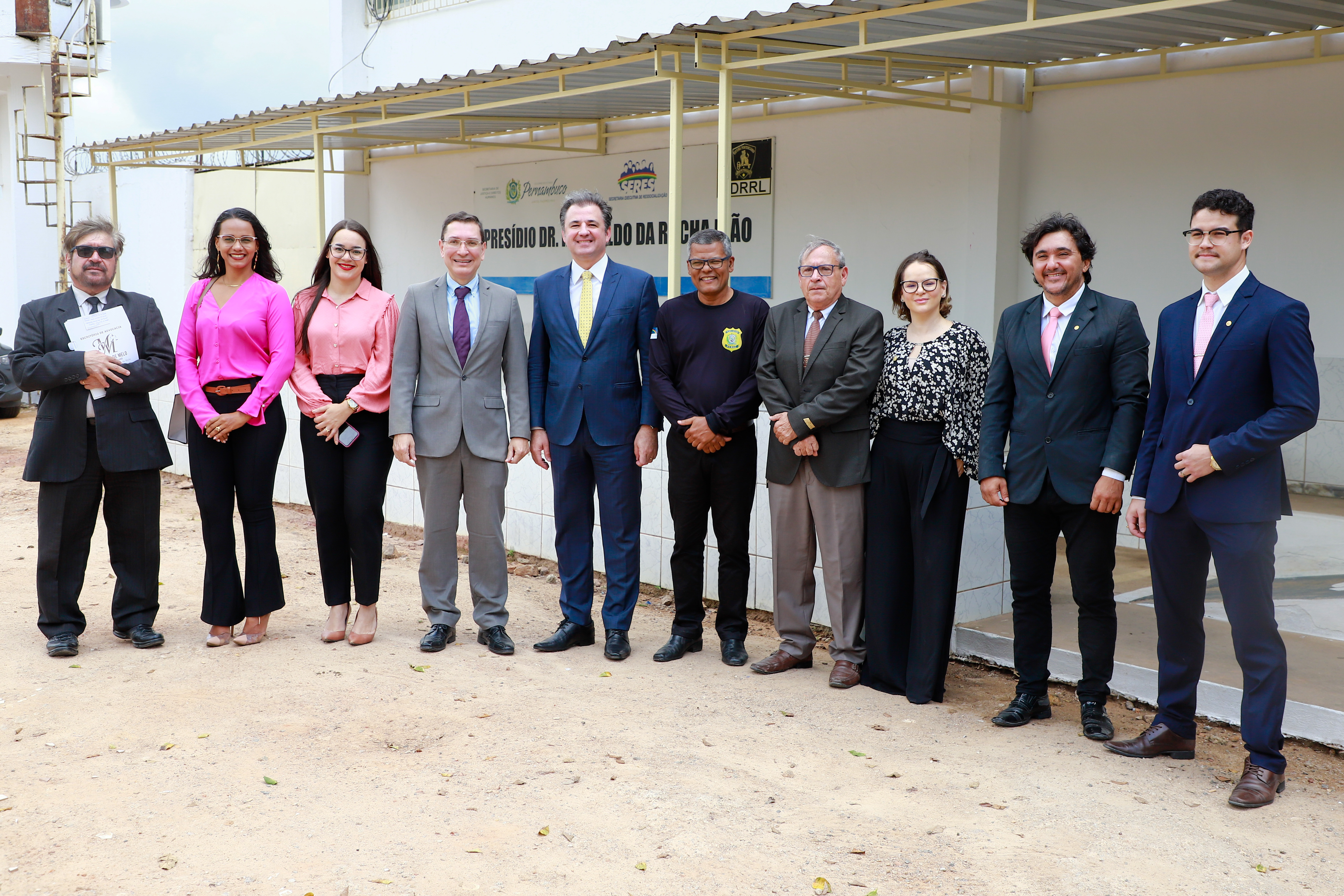 Inaugura&ccedil;&atilde;o de Parlat&oacute;rio no Pres&iacute;dio Rorinildo da Rocha Le&atilde;o, em Palmares