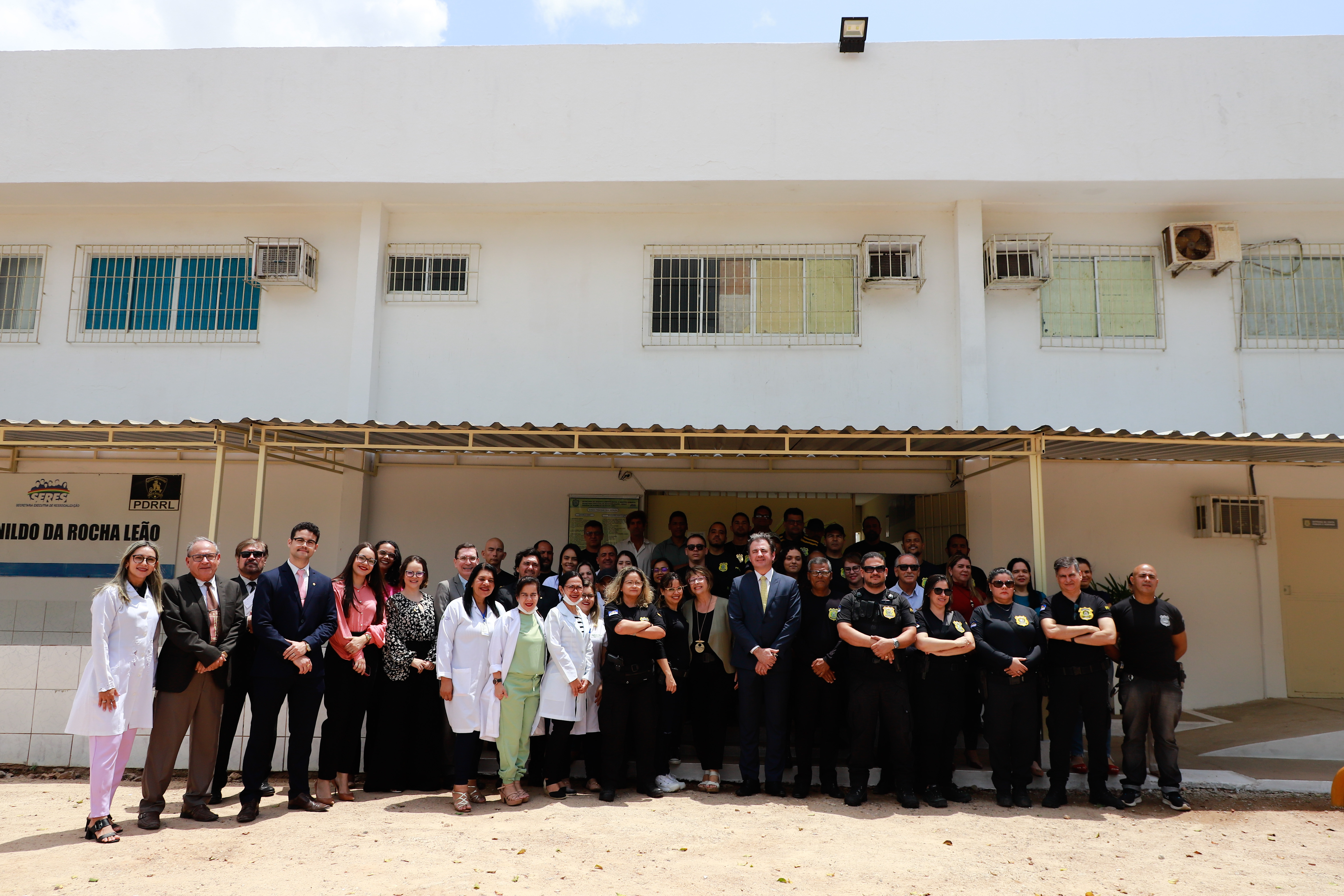 Inaugura&ccedil;&atilde;o de Parlat&oacute;rio no Pres&iacute;dio Rorinildo da Rocha Le&atilde;o, em Palmares