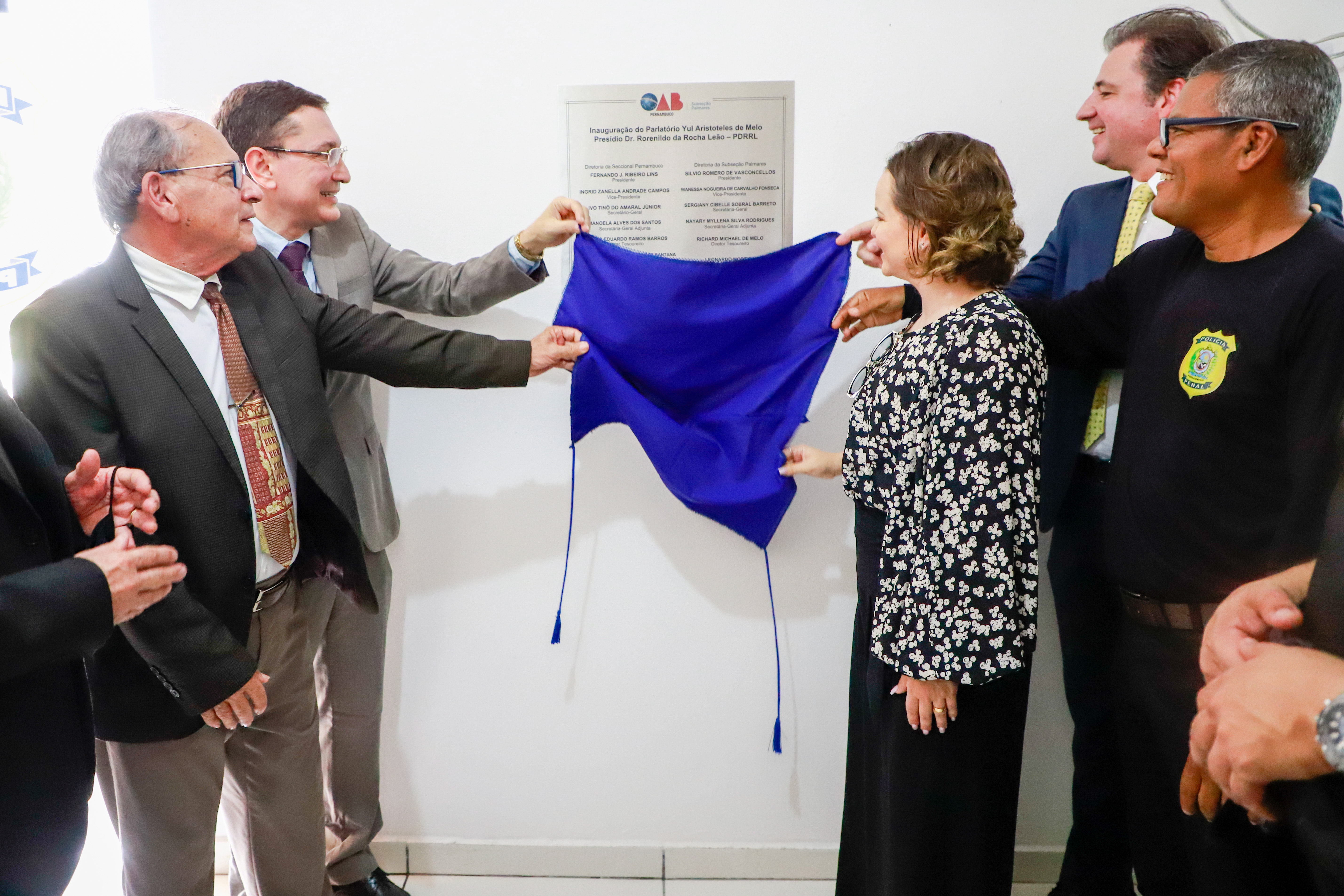 Inaugura&ccedil;&atilde;o de Parlat&oacute;rio no Pres&iacute;dio Rorinildo da Rocha Le&atilde;o, em Palmares
