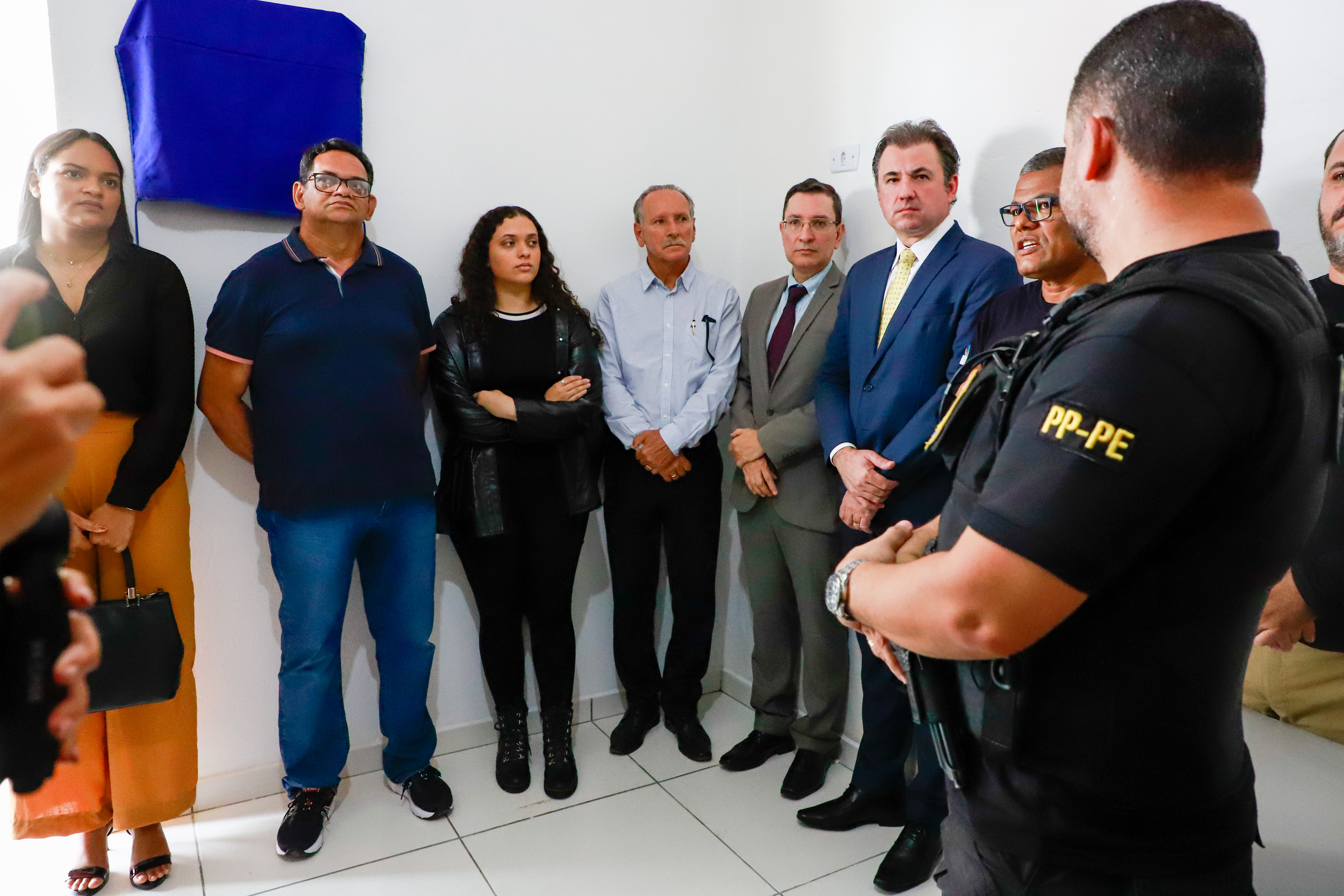 Inaugura&ccedil;&atilde;o de Parlat&oacute;rio no Pres&iacute;dio Rorinildo da Rocha Le&atilde;o, em Palmares