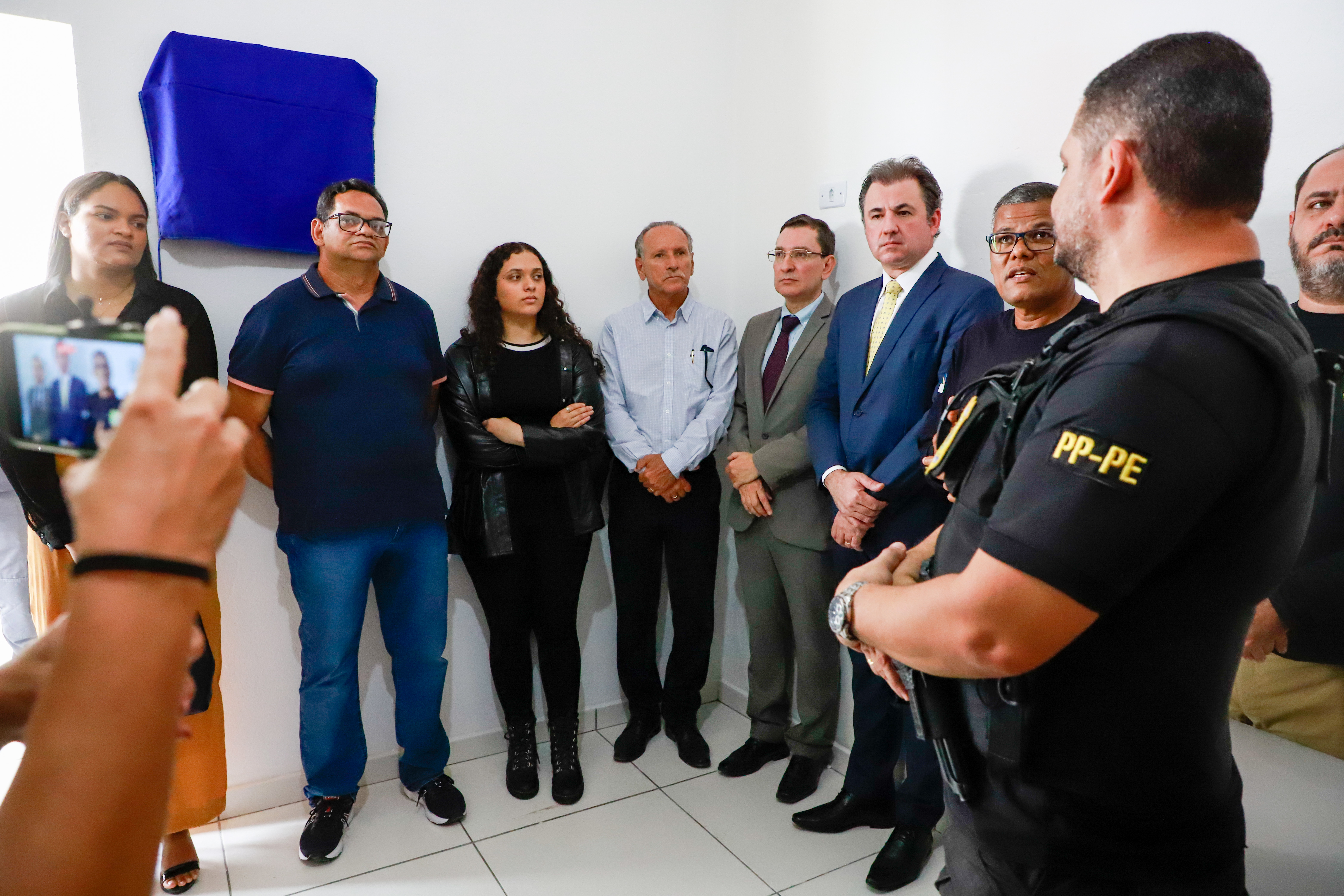 Inaugura&ccedil;&atilde;o de Parlat&oacute;rio no Pres&iacute;dio Rorinildo da Rocha Le&atilde;o, em Palmares