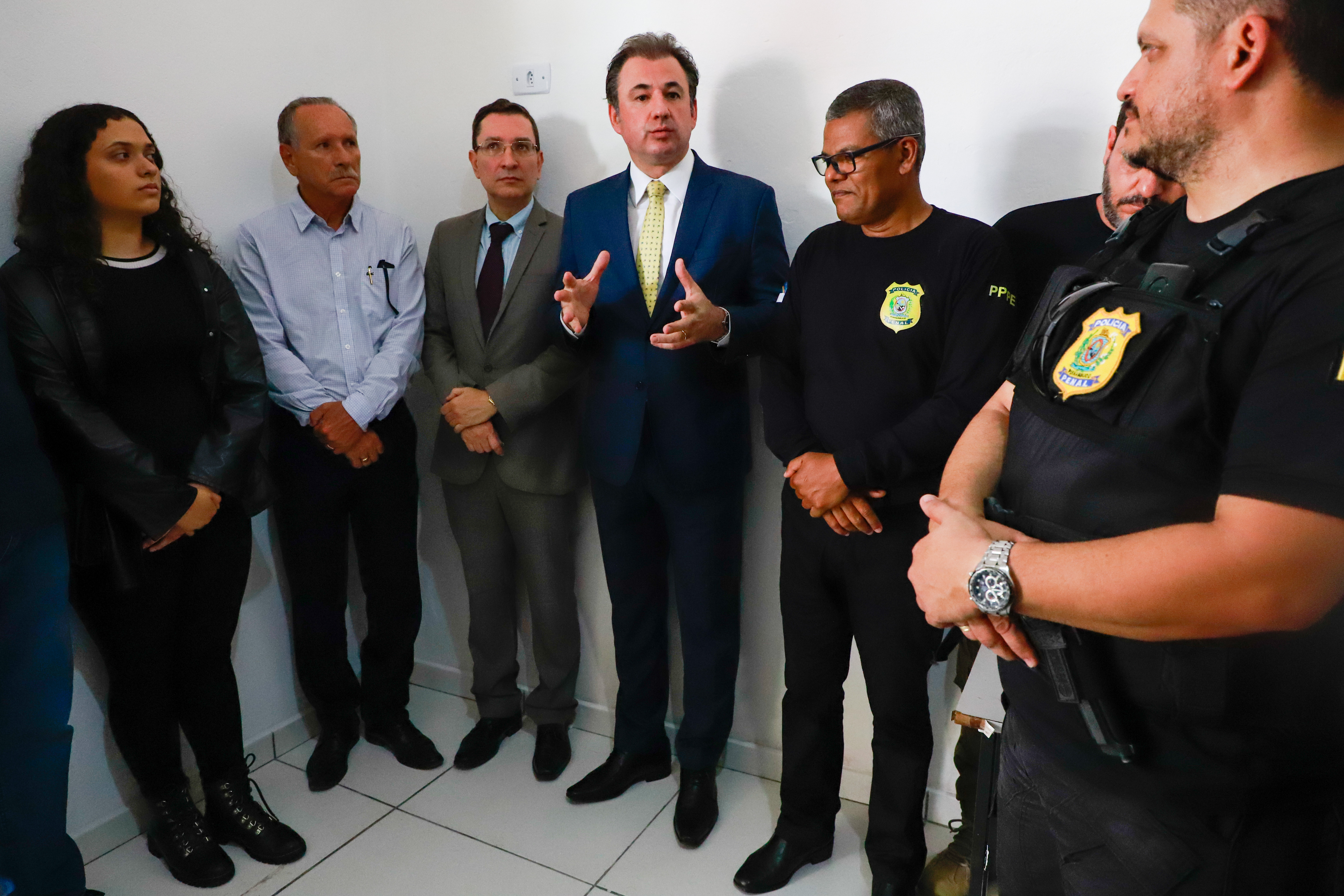 Inaugura&ccedil;&atilde;o de Parlat&oacute;rio no Pres&iacute;dio Rorinildo da Rocha Le&atilde;o, em Palmares