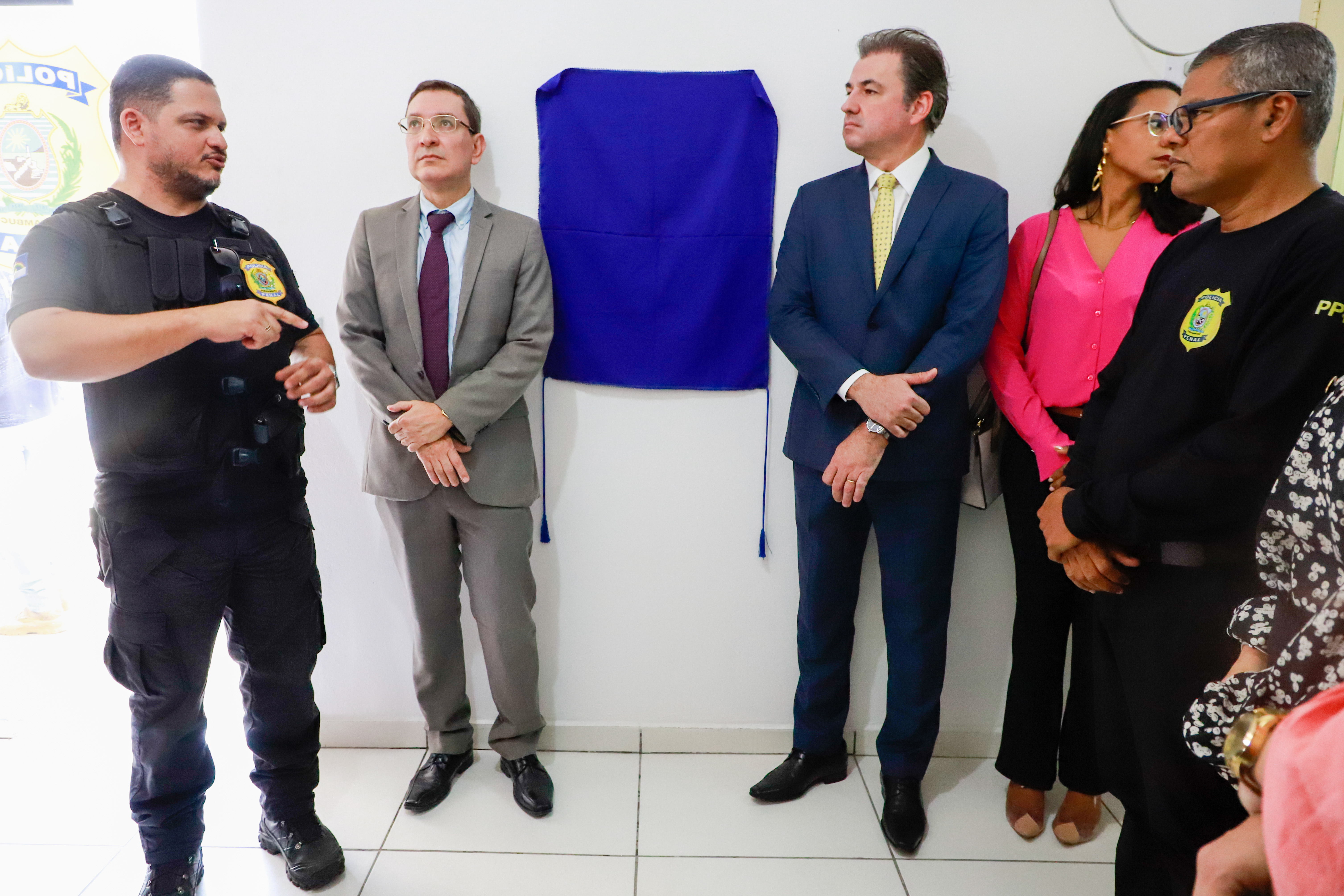 Inaugura&ccedil;&atilde;o de Parlat&oacute;rio no Pres&iacute;dio Rorinildo da Rocha Le&atilde;o, em Palmares