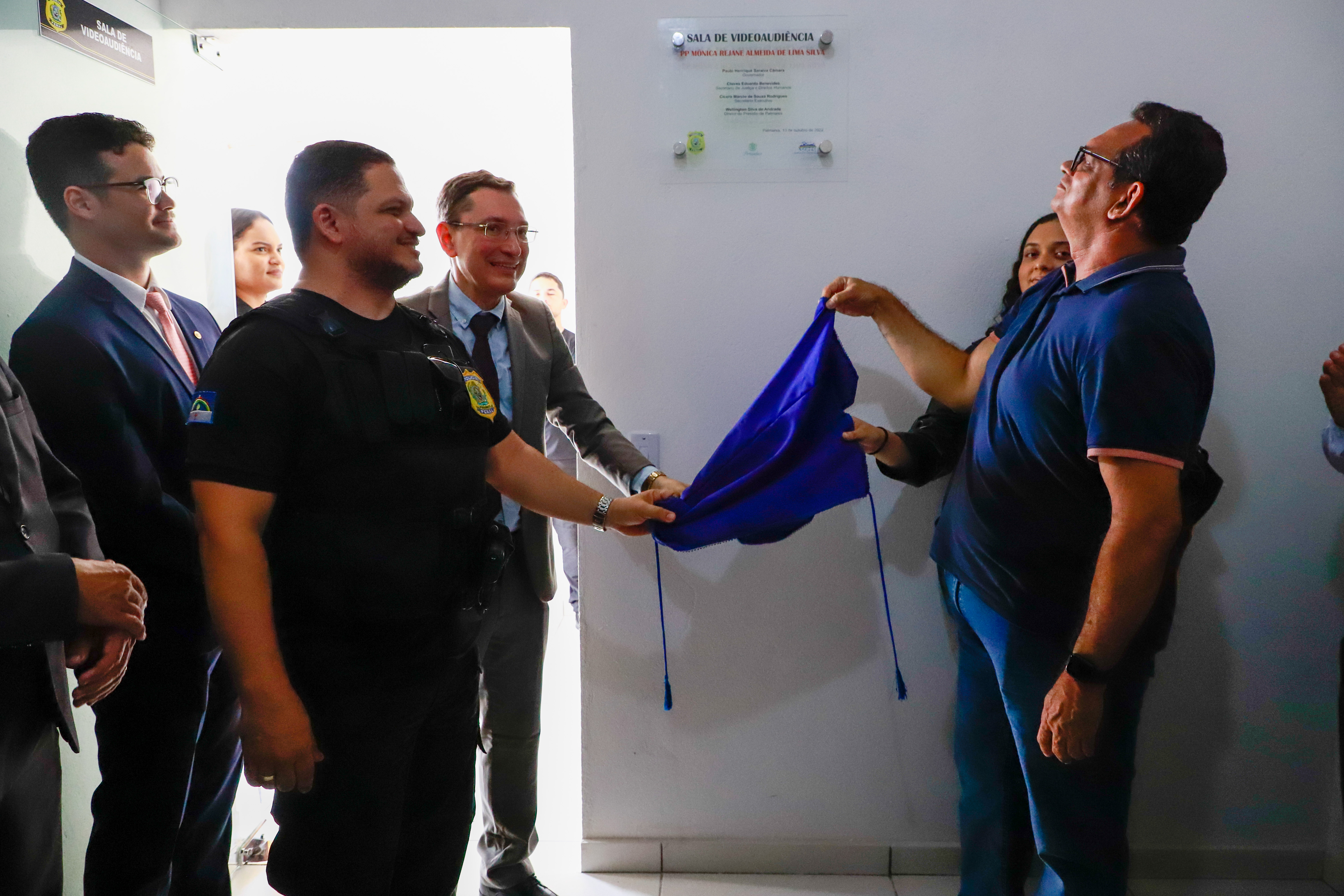 Inaugura&ccedil;&atilde;o de Parlat&oacute;rio no Pres&iacute;dio Rorinildo da Rocha Le&atilde;o, em Palmares