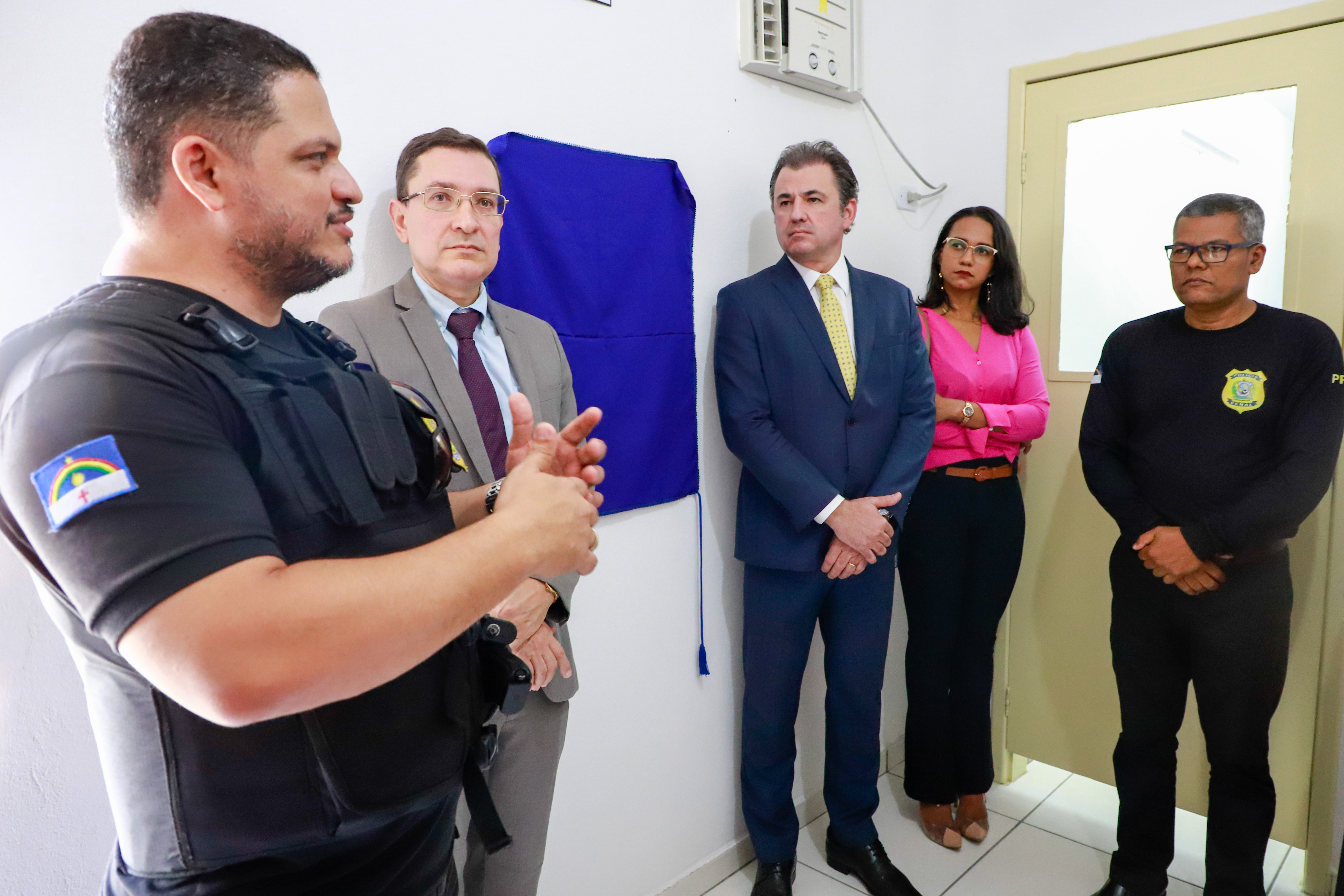 Inaugura&ccedil;&atilde;o de Parlat&oacute;rio no Pres&iacute;dio Rorinildo da Rocha Le&atilde;o, em Palmares