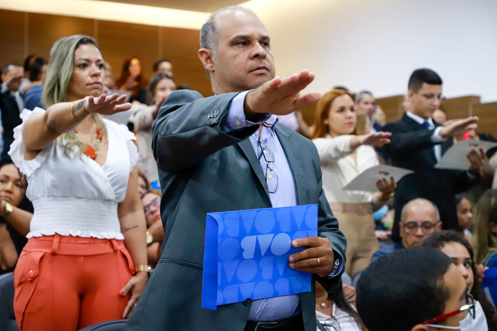 Juramento novos advogados, advogadas e estagi&aacute;rios &ndash; Turmas Tarde