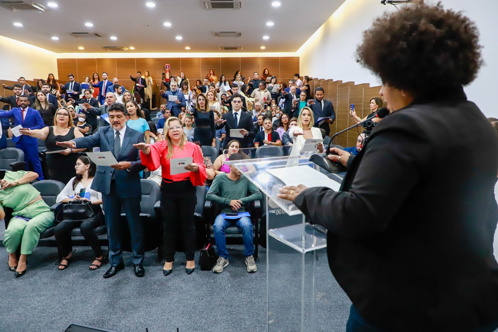 Juramento novos advogados, advogadas e estagi&aacute;rios &ndash; Turmas Tarde