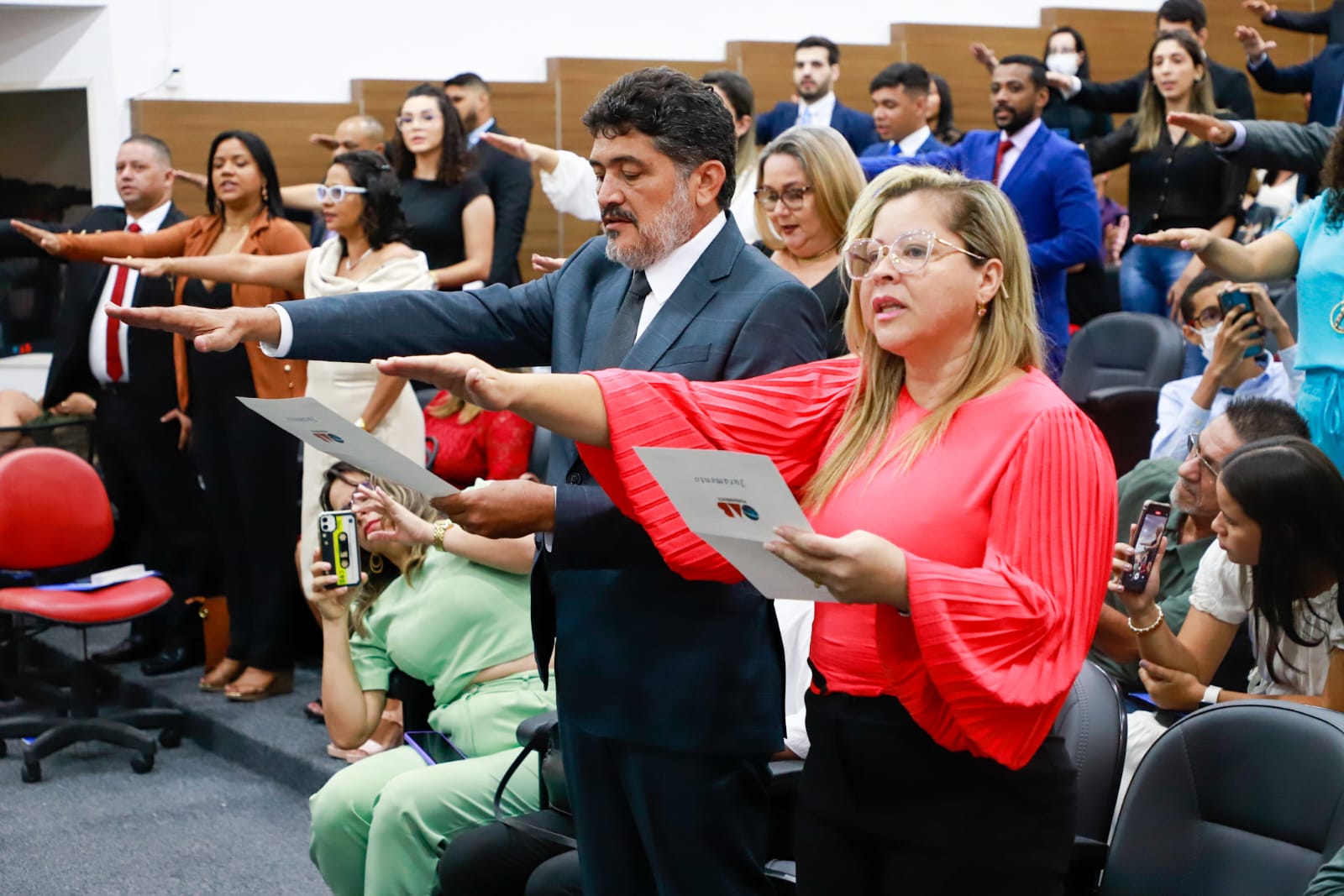 Juramento novos advogados, advogadas e estagi&aacute;rios &ndash; Turmas Tarde