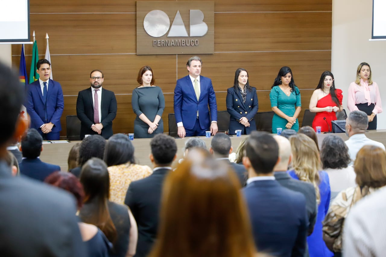 Juramento novos advogados, advogadas e estagi&aacute;rios &ndash; Turma Tarde