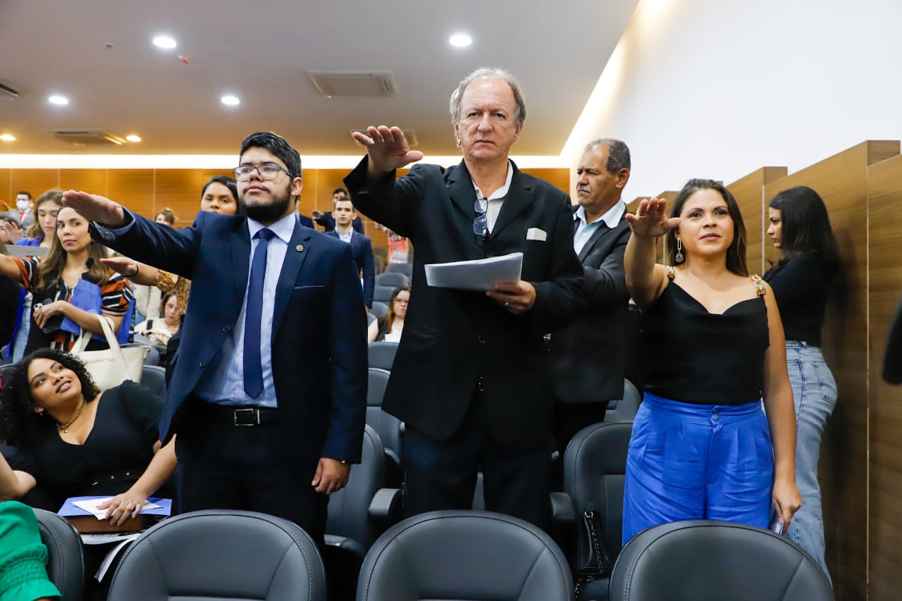 Juramento novos advogados, advogadas e estagi&aacute;rios &ndash; Turma Tarde