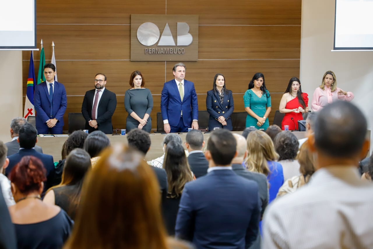 Juramento novos advogados, advogadas e estagi&aacute;rios &ndash; Turma Tarde