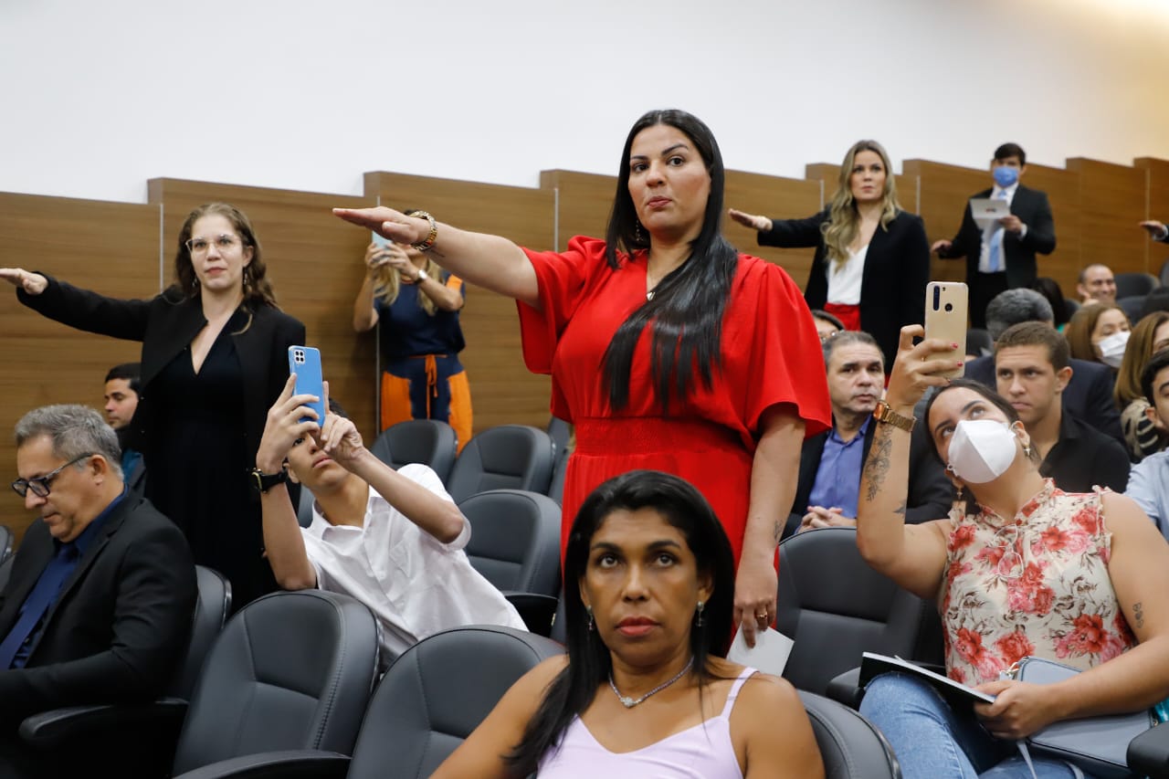Juramento novos advogados, advogadas e estagi&aacute;rios &ndash; Turma Tarde