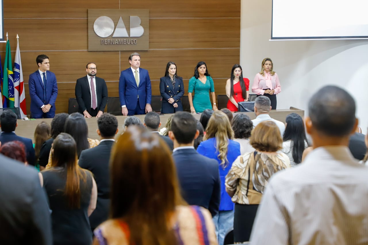 Juramento novos advogados, advogadas e estagi&aacute;rios &ndash; Turma Tarde