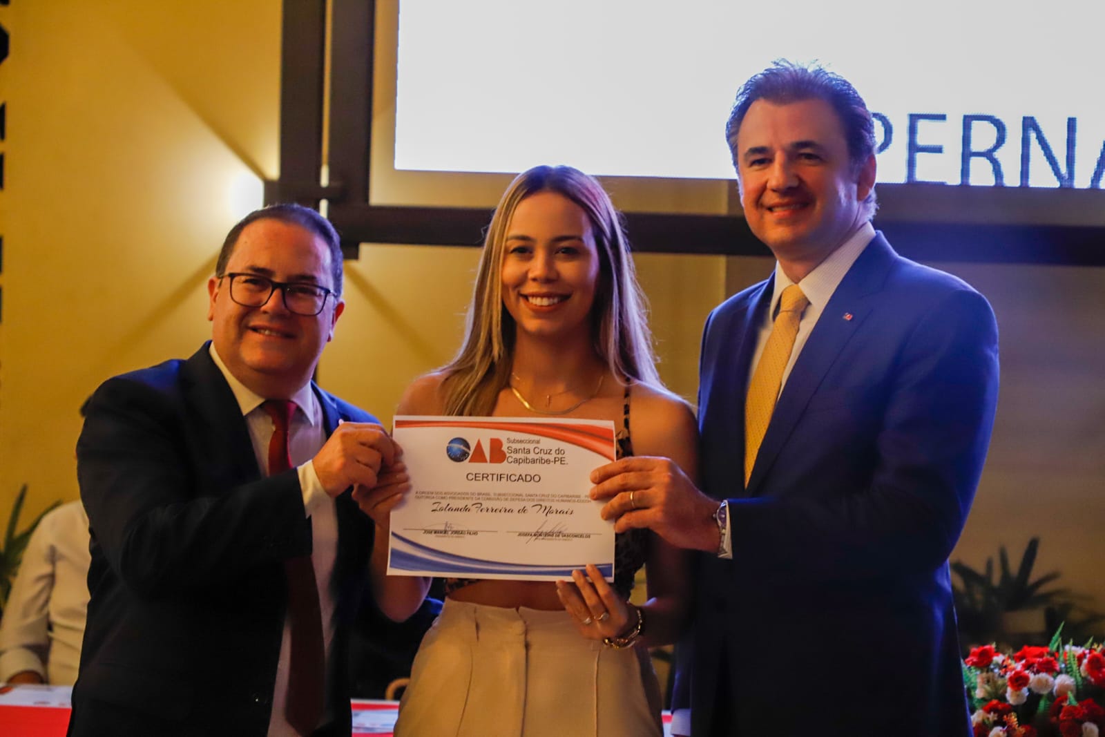 Posse nova diretoria da OAB Santa Cruz Capibaribe
