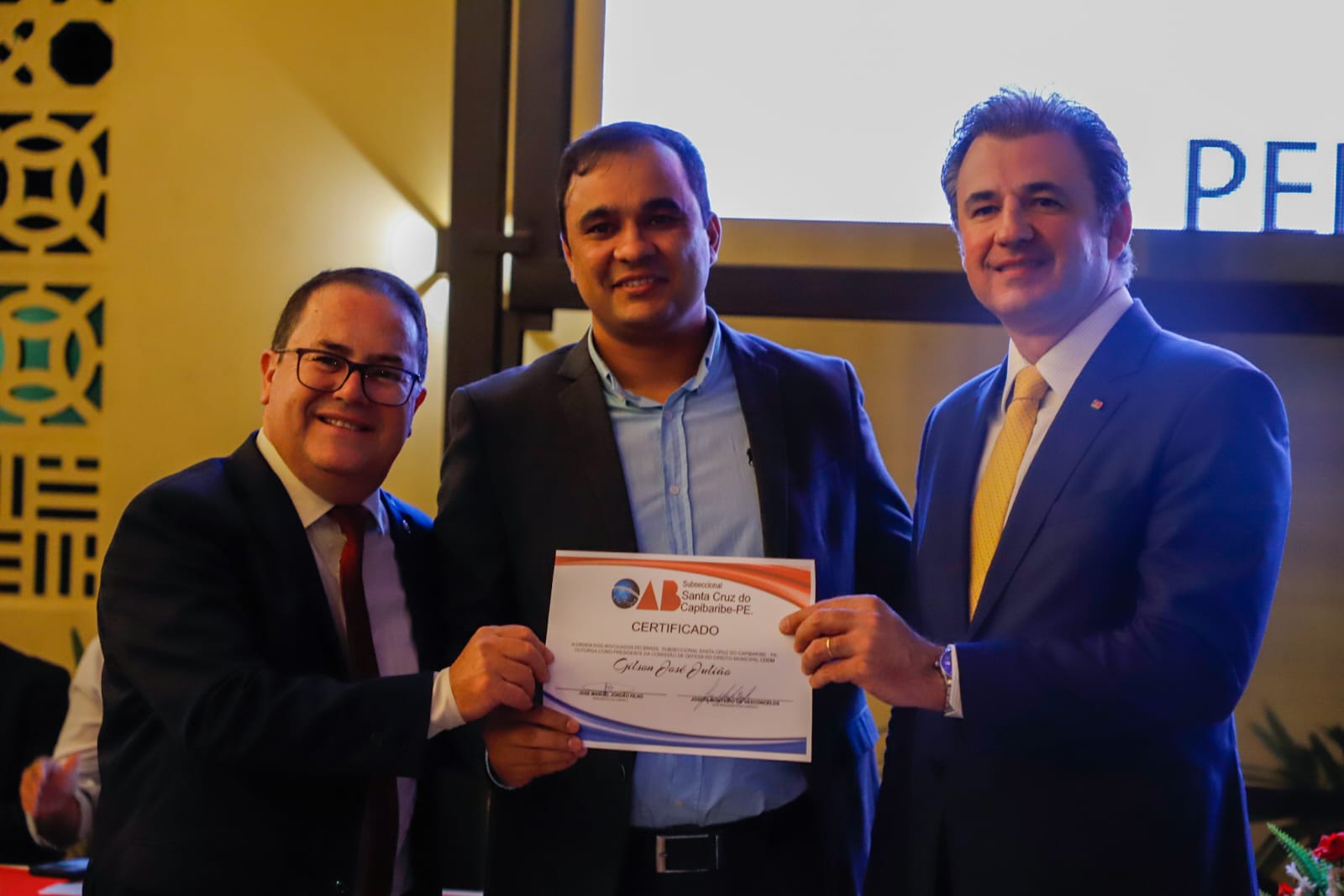 Posse nova diretoria da OAB Santa Cruz Capibaribe