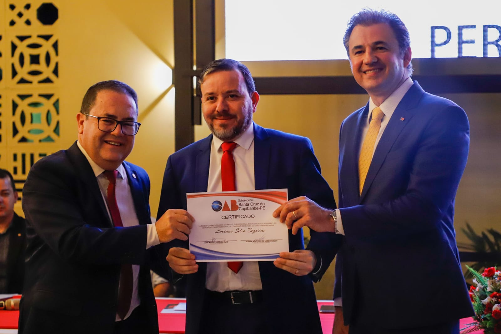 Posse nova diretoria da OAB Santa Cruz Capibaribe
