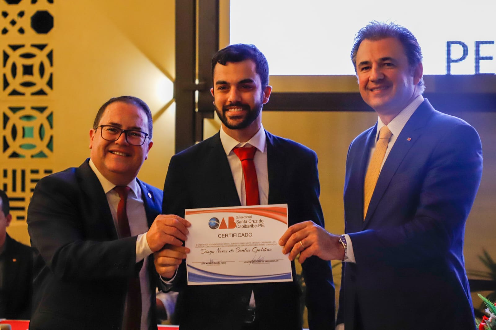 Posse nova diretoria da OAB Santa Cruz Capibaribe
