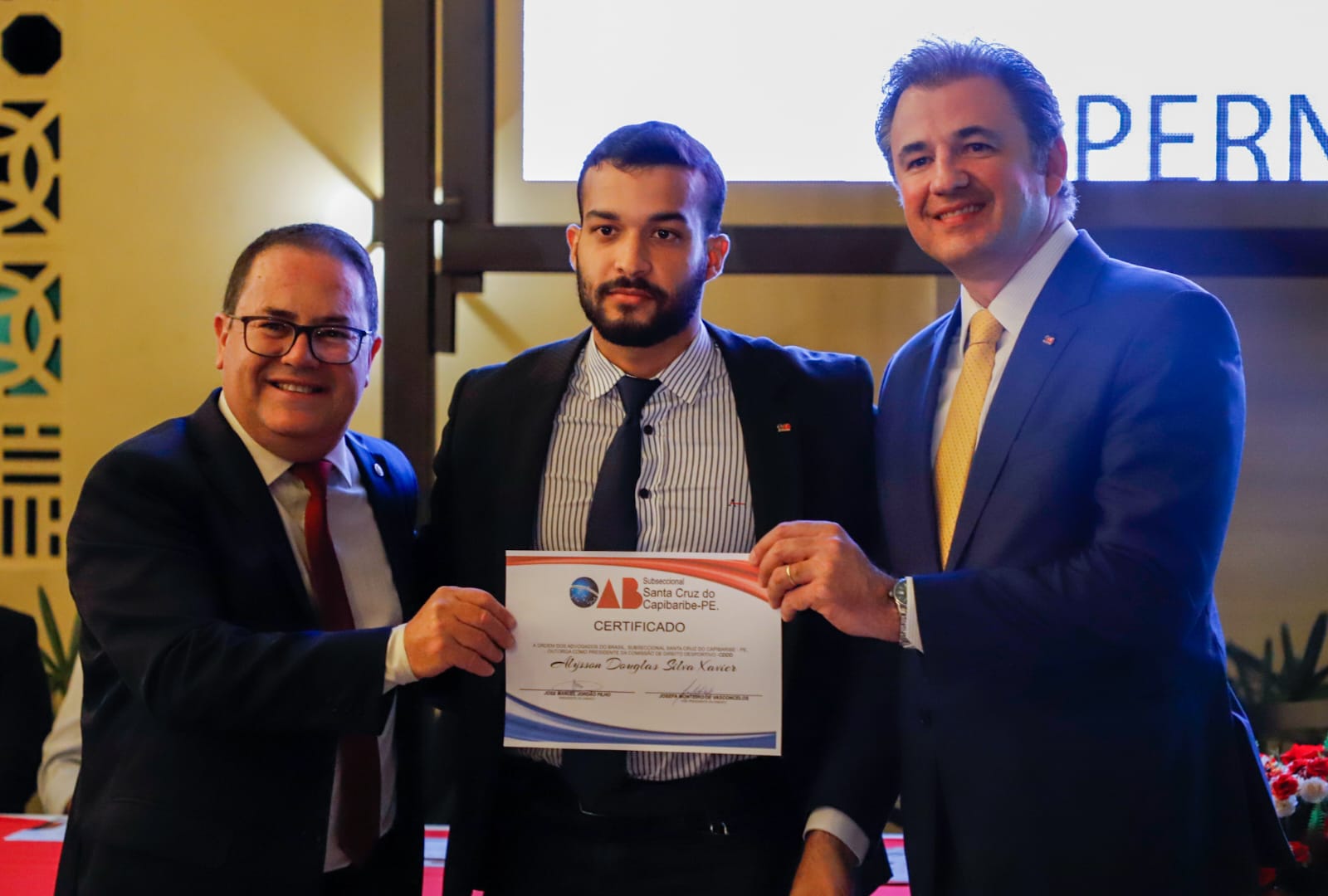 Posse nova diretoria da OAB Santa Cruz Capibaribe