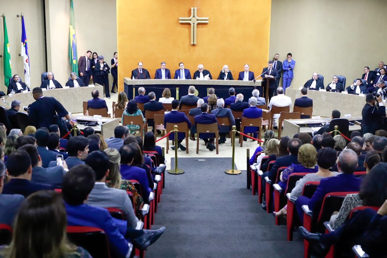 Cerim&ocirc;nia de posse dos novos desembargadores do TRF5