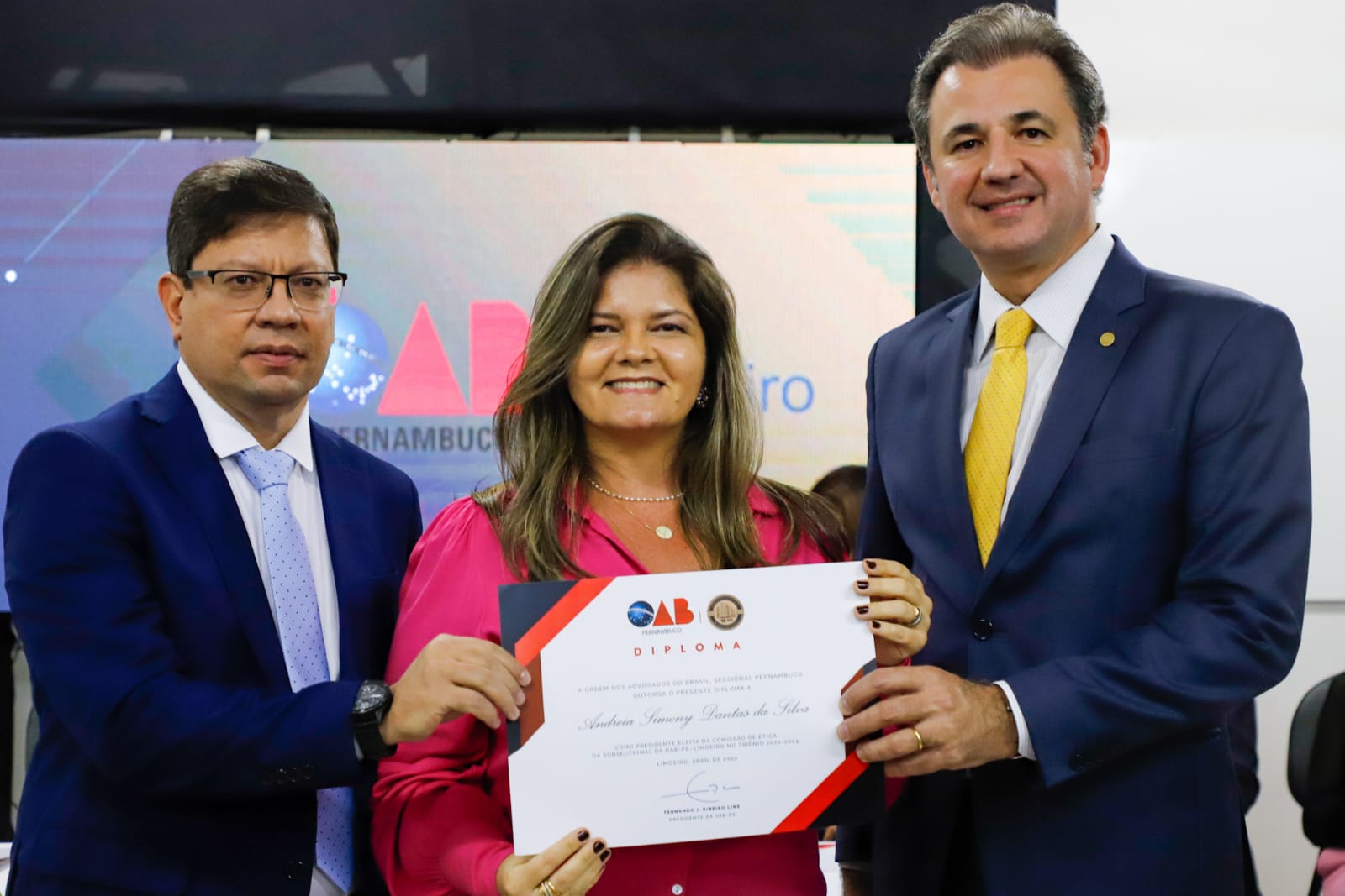 Posse nova diretoria OAB Limoeiro