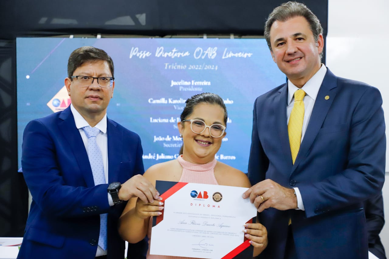Posse nova diretoria OAB Limoeiro
