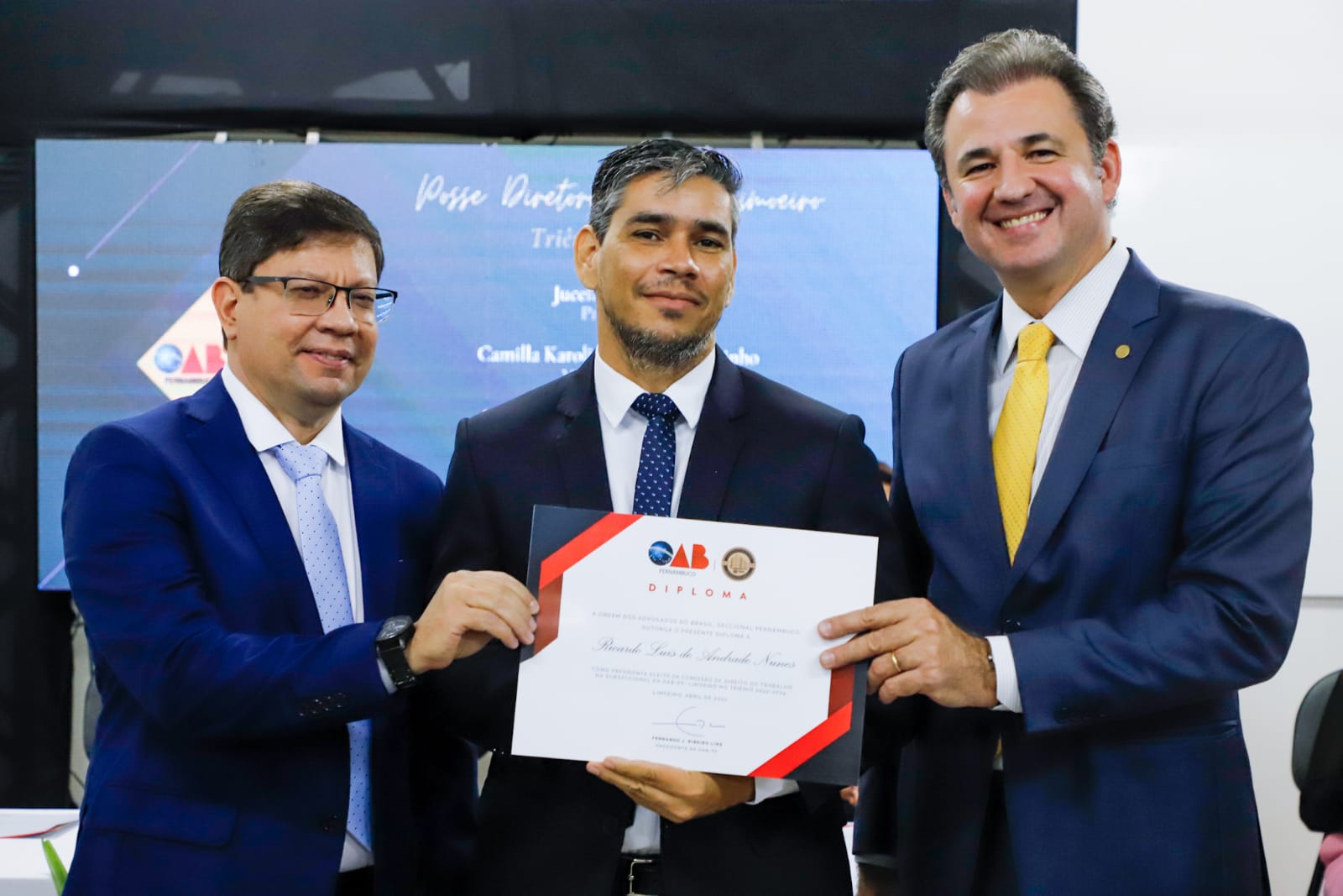 Posse nova diretoria OAB Limoeiro