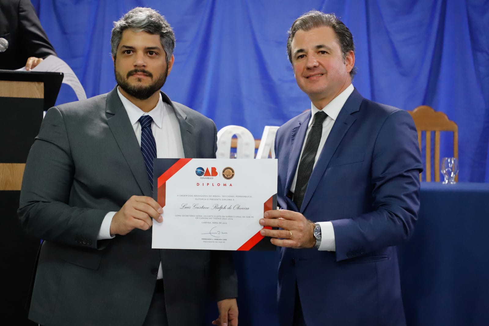 Posse nova diretoria OAB Carpina