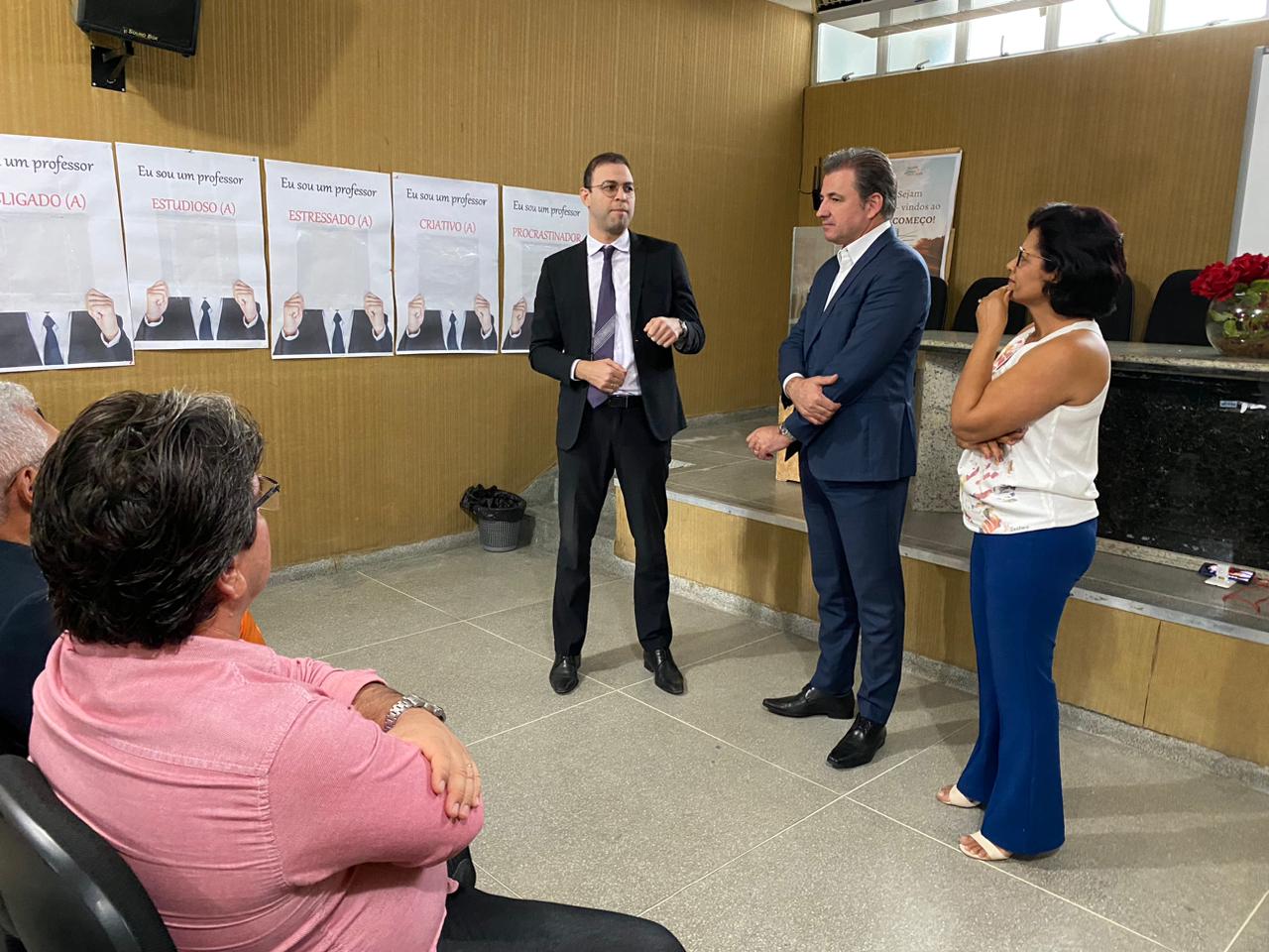 Fernando Ribeiro visita S&atilde;o Jos&eacute; do Egito para os &uacute;ltimos preparativos para inaugura&ccedil;&atilde;o da nova subse&ccedil;&atilde;o do Estado