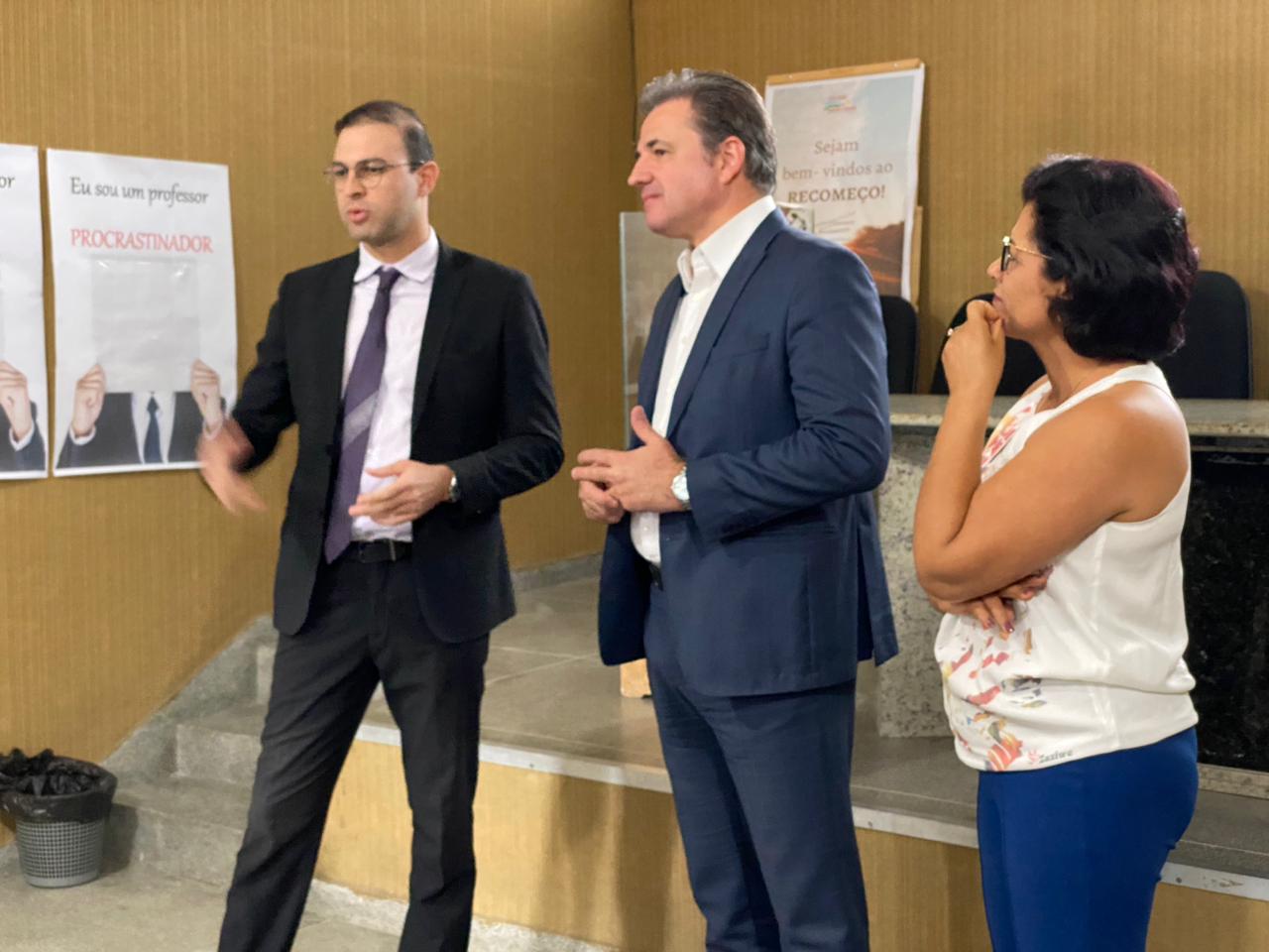 Fernando Ribeiro visita S&atilde;o Jos&eacute; do Egito para os &uacute;ltimos preparativos para inaugura&ccedil;&atilde;o da nova subse&ccedil;&atilde;o do Estado