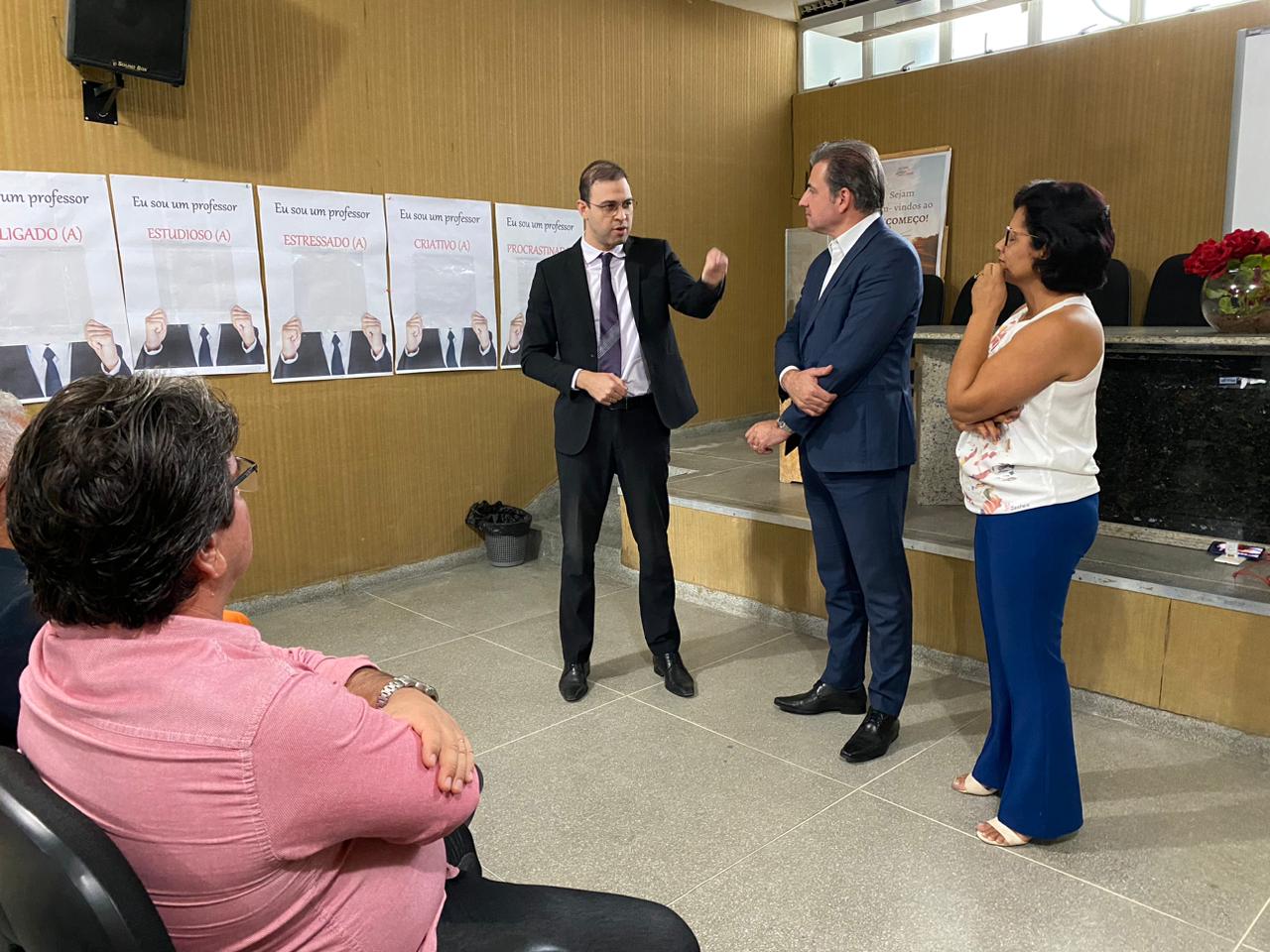 Fernando Ribeiro visita S&atilde;o Jos&eacute; do Egito para os &uacute;ltimos preparativos para inaugura&ccedil;&atilde;o da nova subse&ccedil;&atilde;o do Estado