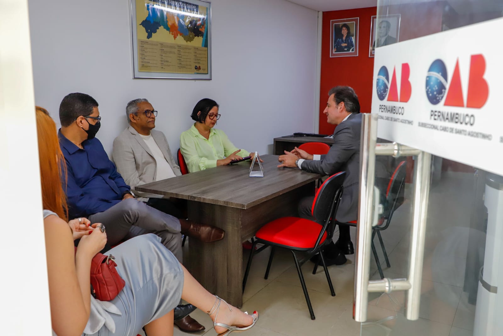Visita &agrave; sede da OAB Cabo