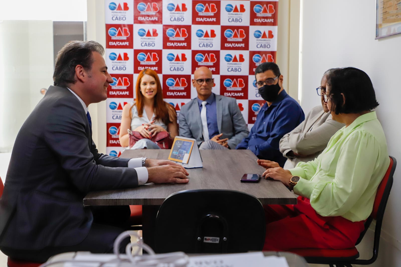 Visita &agrave; sede da OAB Cabo