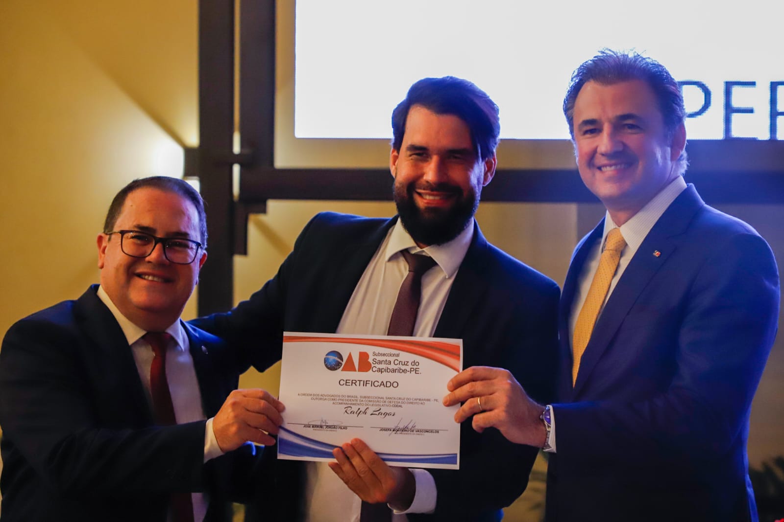 Posse nova diretoria da OAB Santa Cruz Capibaribe