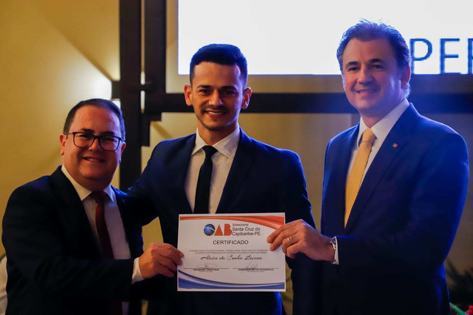 Posse nova diretoria da OAB Santa Cruz Capibaribe