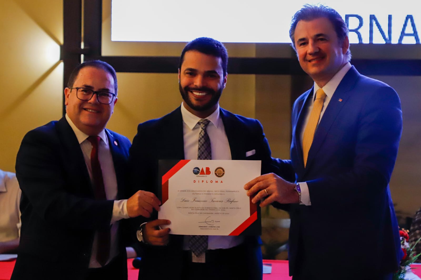 Posse nova diretoria da OAB Santa Cruz Capibaribe